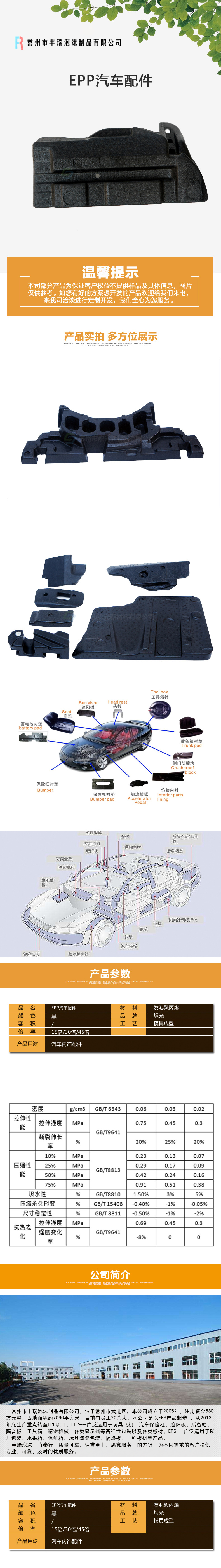 EPP汽车件生产厂家